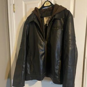 Route 66 large mens leather jacket